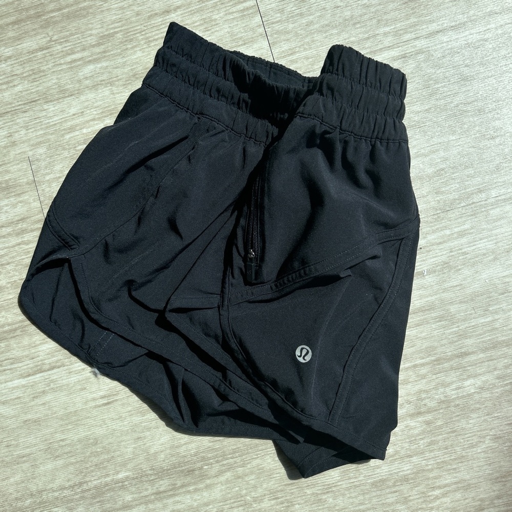 Lululemon Black Running Shorts Size 4